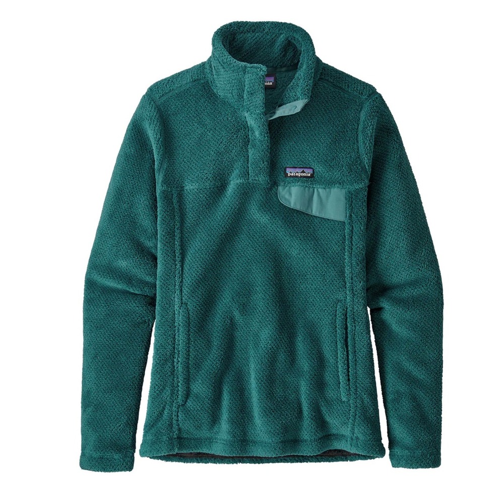 Patagonia Women's Re-Tool Snap-T Pullover in Tasmanian Teal Size Medium‎